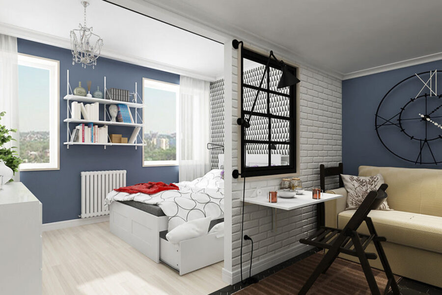 Designing a Two-Room Apartment: Perfect Renovation
