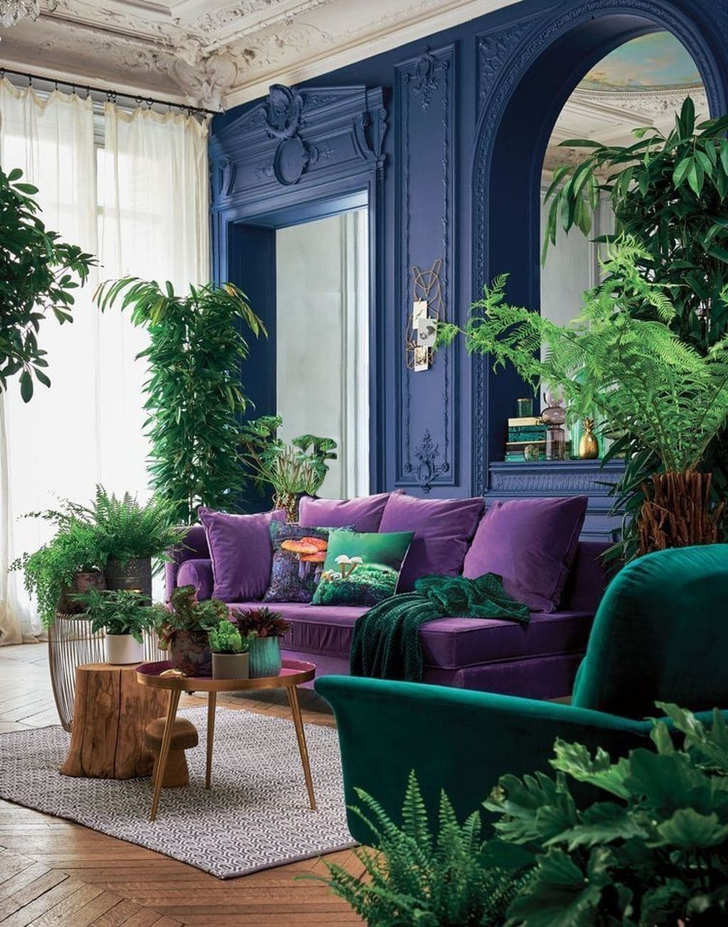 Purple Color in Interior Design 2023: Tips for Perfect Home Space
